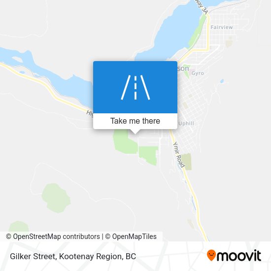 Gilker Street map