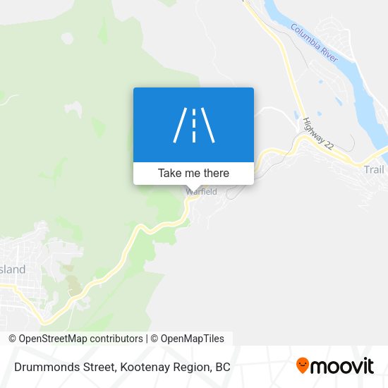 Drummonds Street map