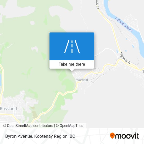 Byron Avenue map