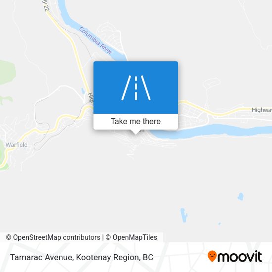 Tamarac Avenue map