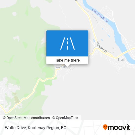 Wolfe Drive map