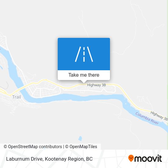 Laburnum Drive map