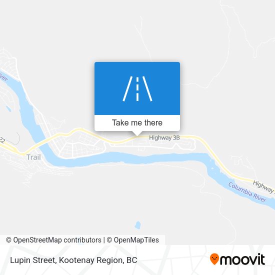 Lupin Street map