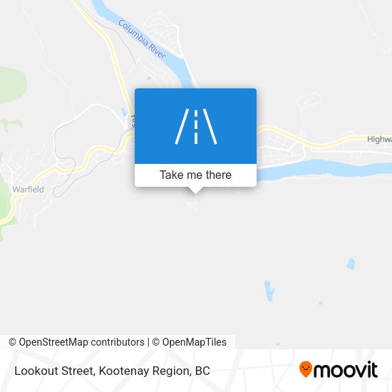 Lookout Street map