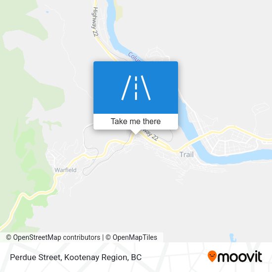 Perdue Street map