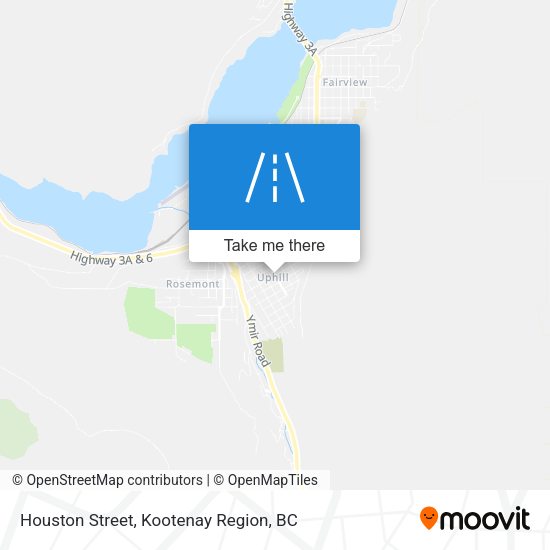 Houston Street map