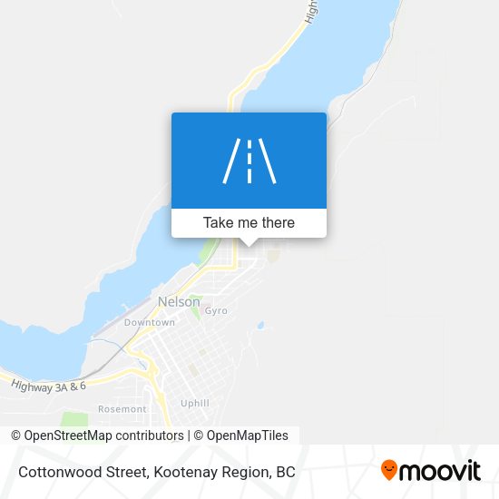 Cottonwood Street plan