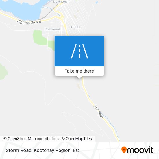 Storm Road plan