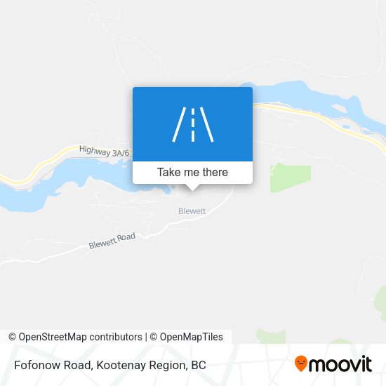 Fofonow Road plan