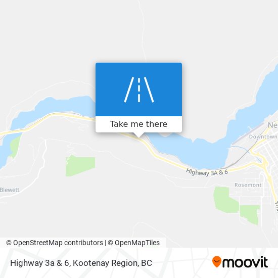 Highway 3a & 6 plan