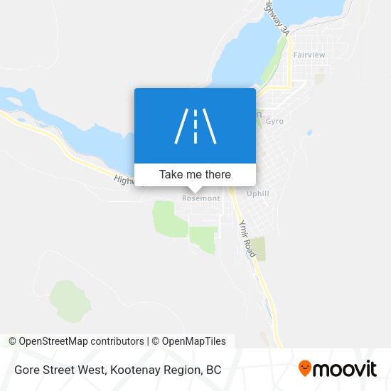 Gore Street West plan