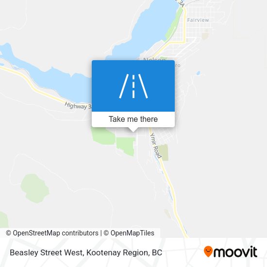 Beasley Street West map