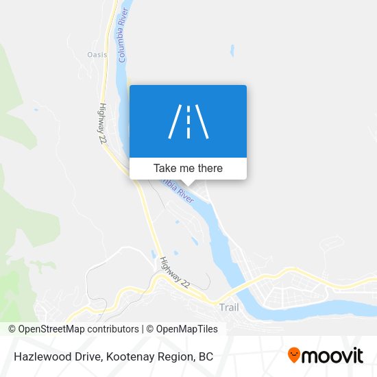 Hazlewood Drive map
