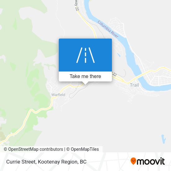 Currie Street map