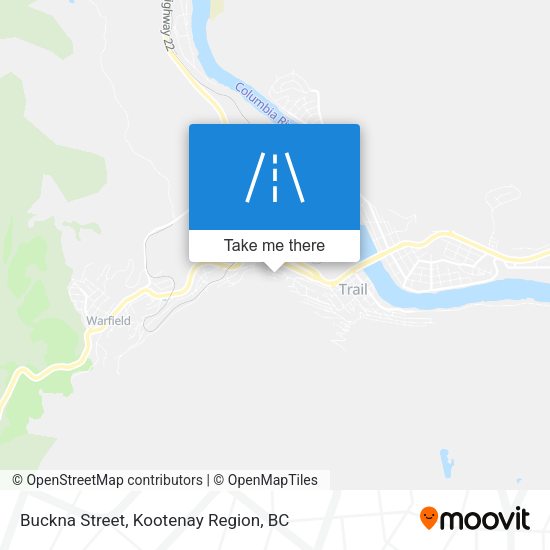 Buckna Street map