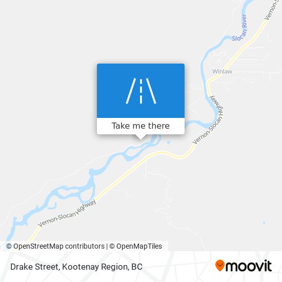Drake Street map
