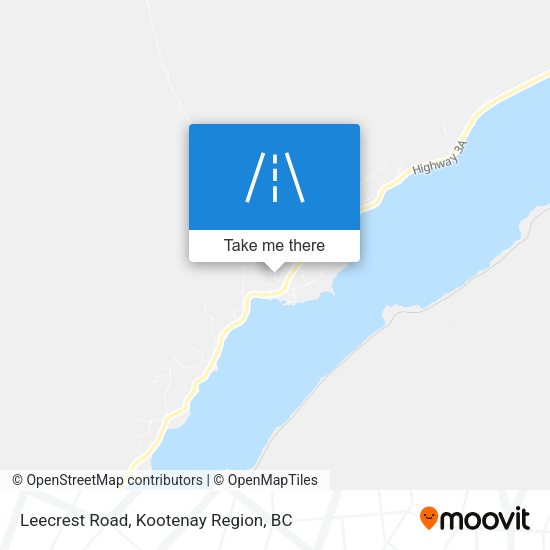 Leecrest Road map
