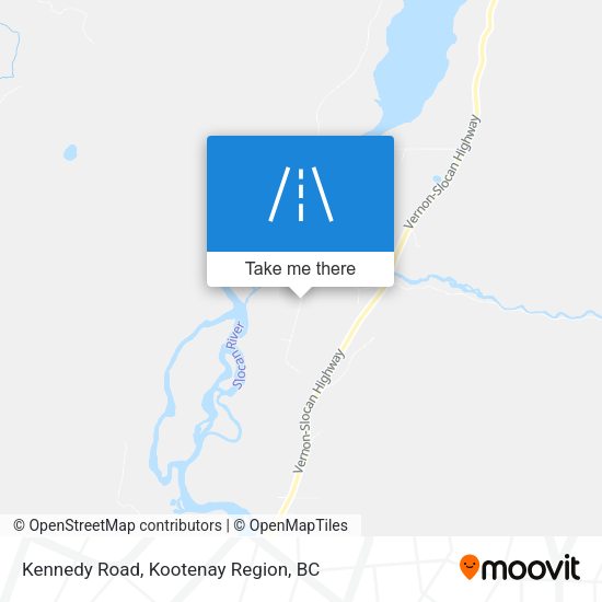 Kennedy Road map