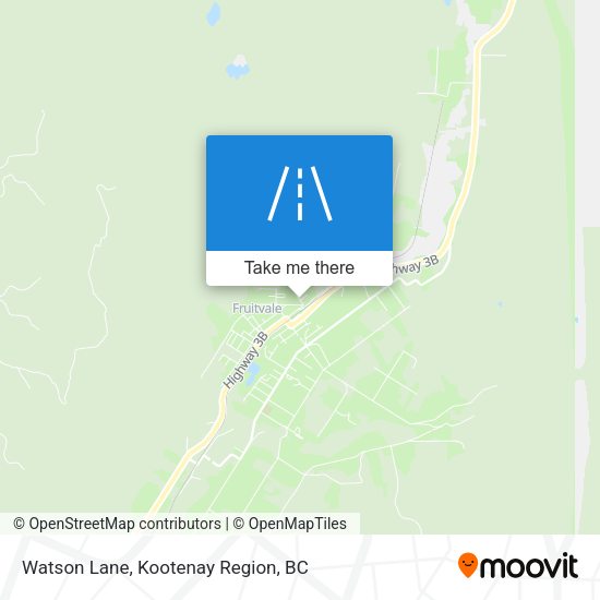 Watson Lane map