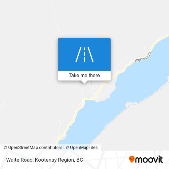 Waite Road map
