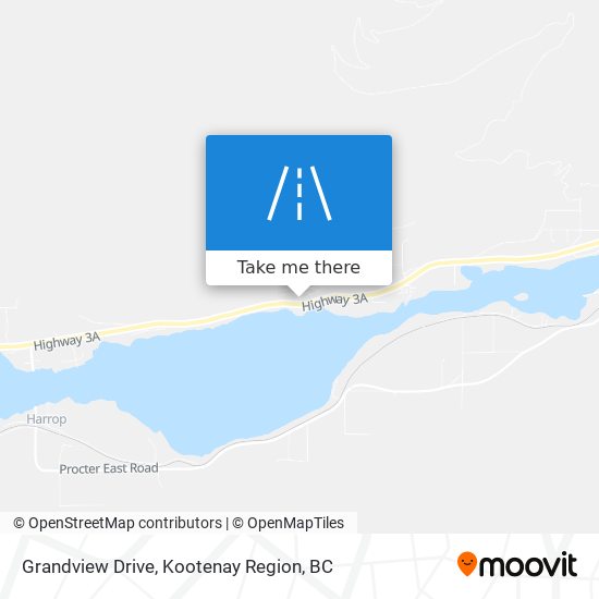 Grandview Drive map