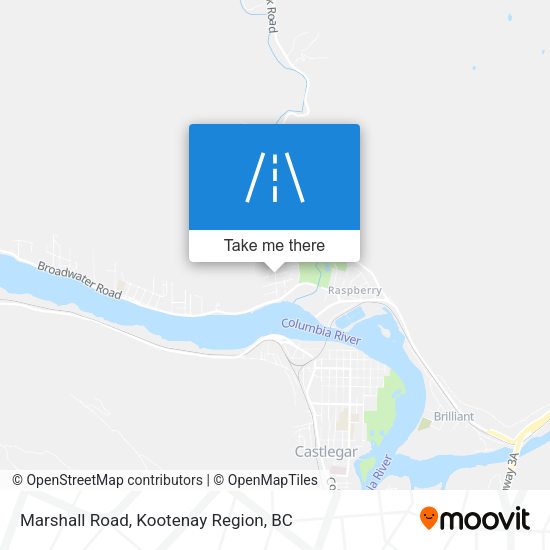 Marshall Road map