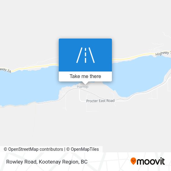 Rowley Road map