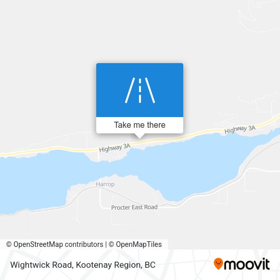 Wightwick Road map