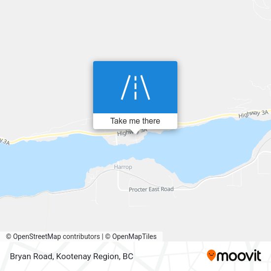 Bryan Road map