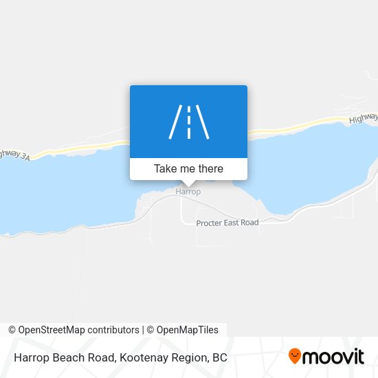 Harrop Beach Road plan
