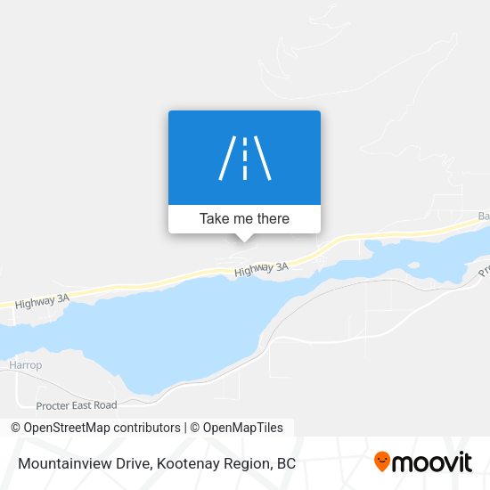 Mountainview Drive map