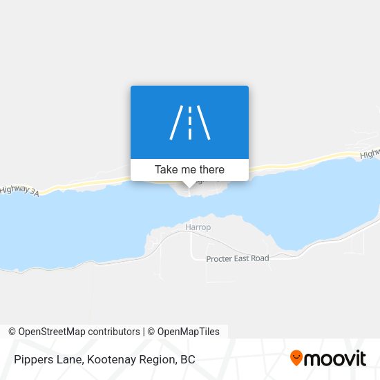 Pippers Lane map