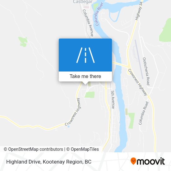 Highland Drive plan