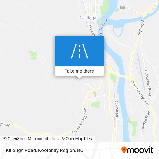 Killough Road map