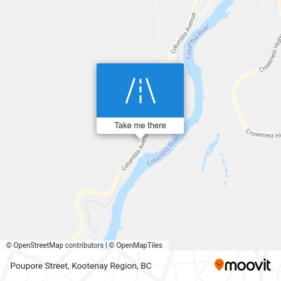 Poupore Street map