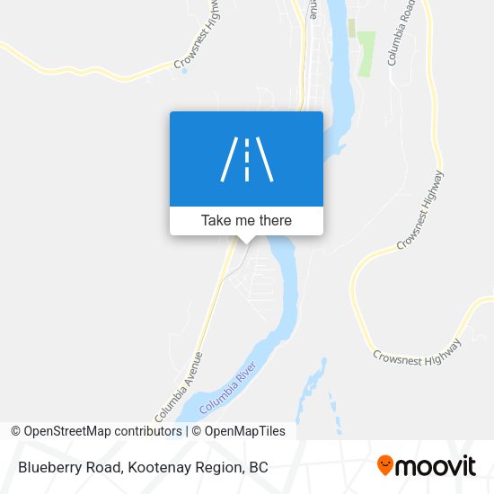 Blueberry Road map