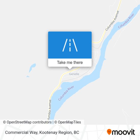 Commercial Way map
