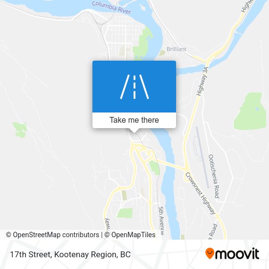 17th Street map