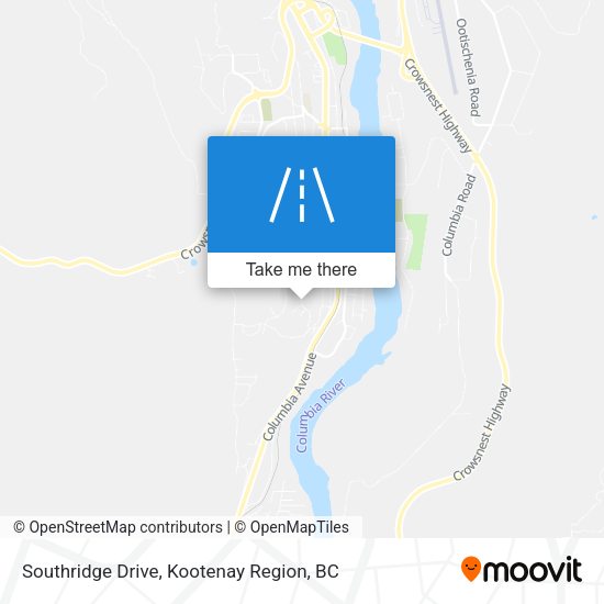 Southridge Drive map