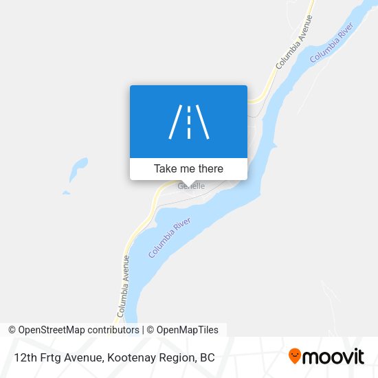 12th Frtg Avenue map