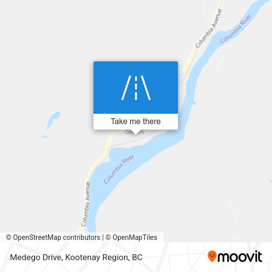 Medego Drive map