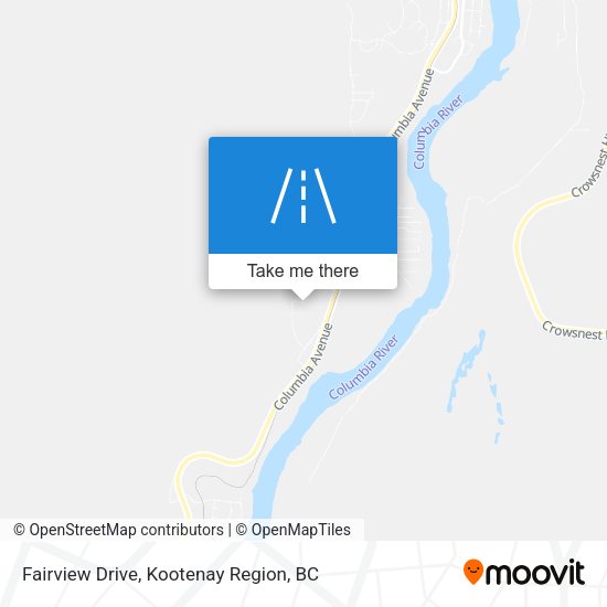 Fairview Drive map