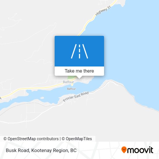 Busk Road plan