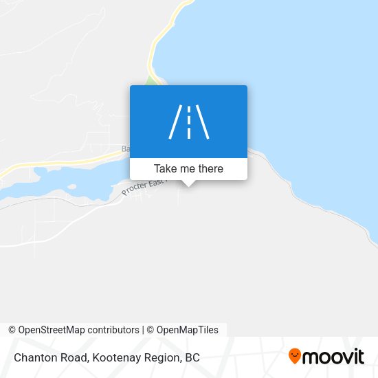 Chanton Road map