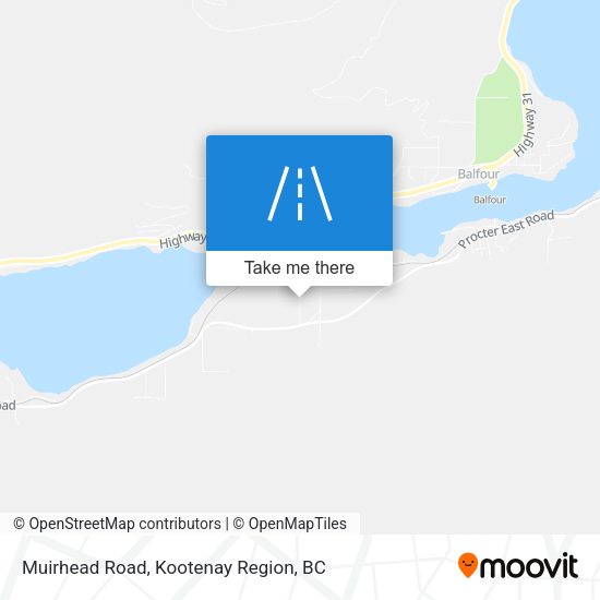 Muirhead Road map