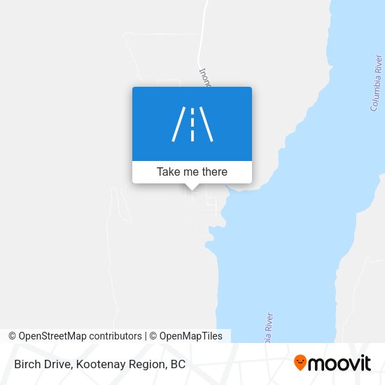 Birch Drive map