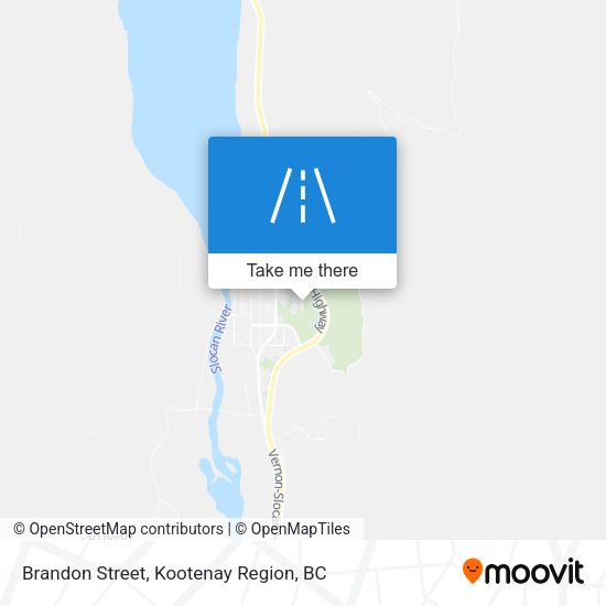 Brandon Street map