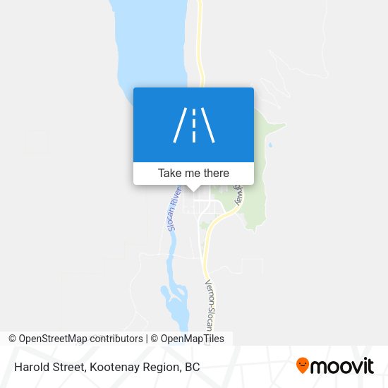 Harold Street map