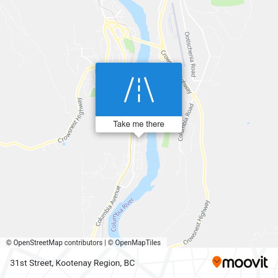 31st Street map