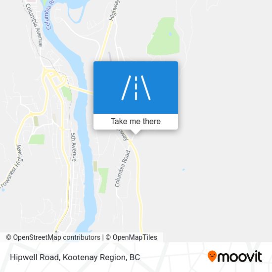 Hipwell Road map